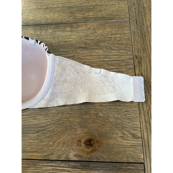 Strapless leopard bra 34D - Picture 8 of 10